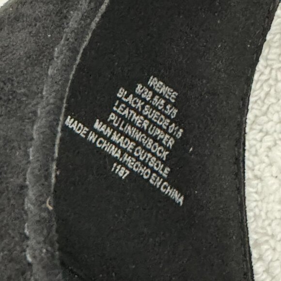 STEVE MADDEN Irene-M Black Suede Heels - Size 8 - NEW! - Picture 9 of 12
